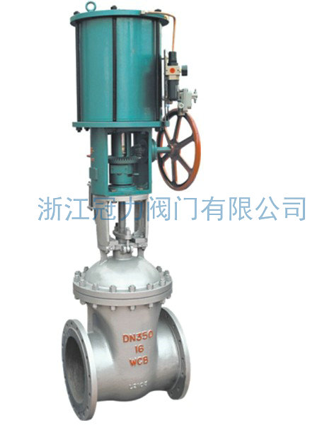 氣動閘閥是在怎樣保證密封面的密封性？